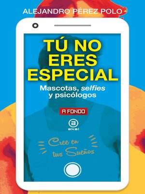 cover image of Tú no eres especial